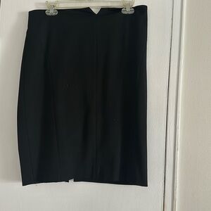 Black pencil skirt size 10